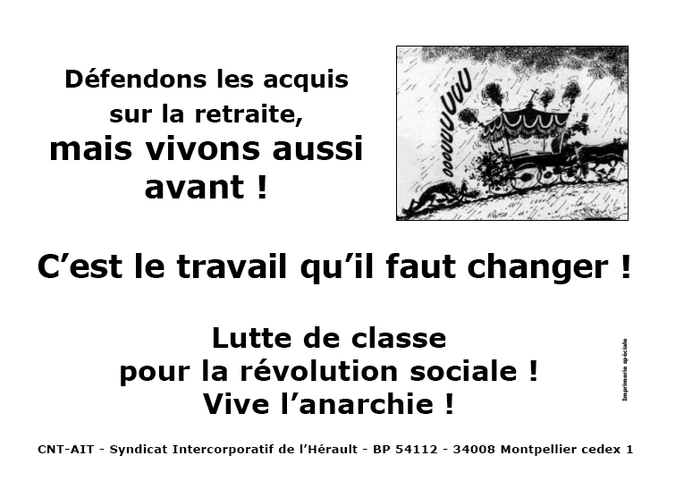 Défendons les acquis sur la retraite